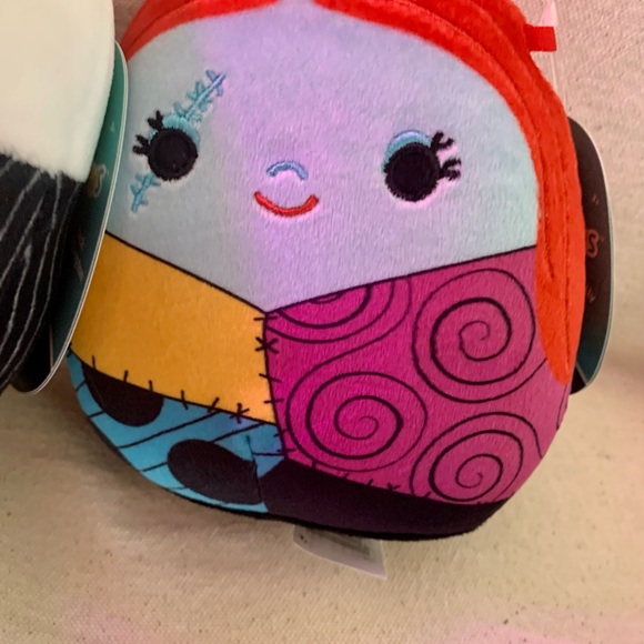 DISNEY SQUISHMALLOWS Jack & Sally 5” The Nightmare Before Christmas NEW w/Tags - Picture 9 of 16